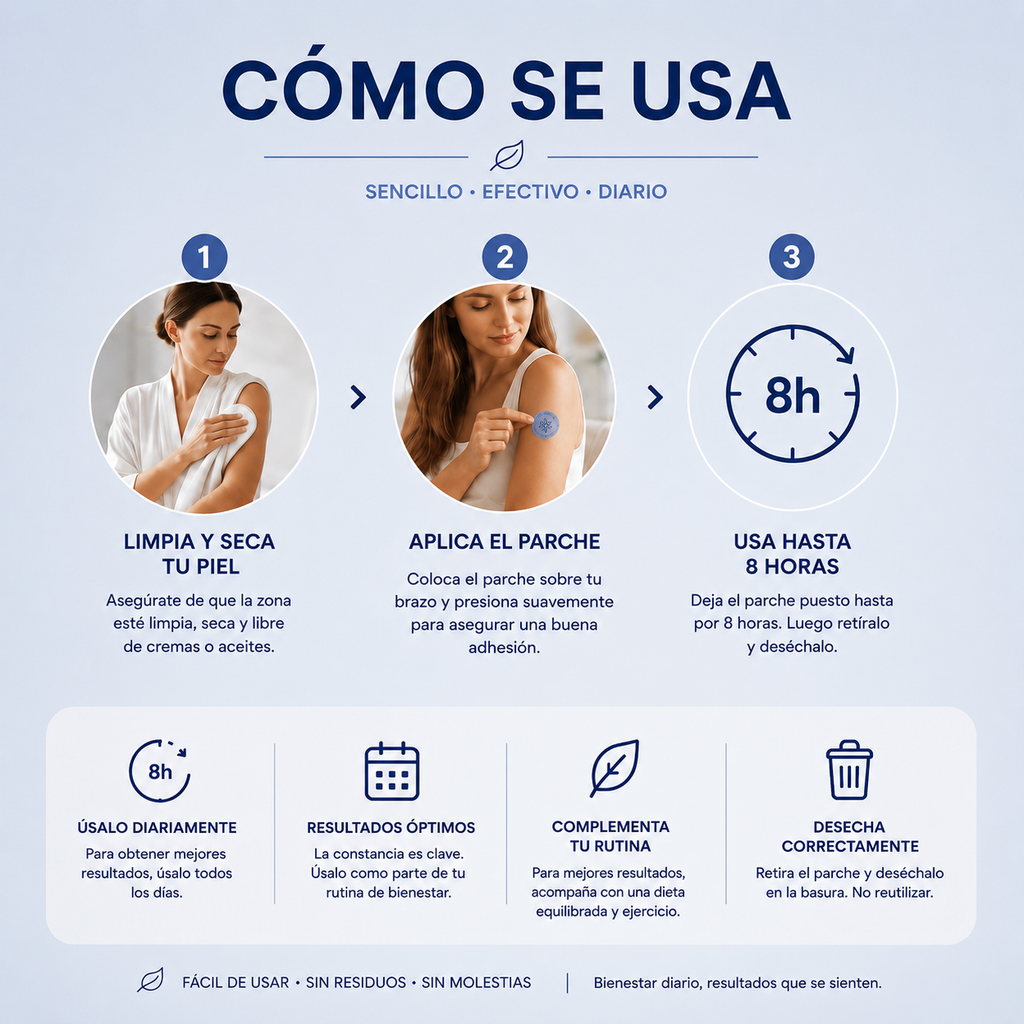 Parches NAD Recupera Tu Energía